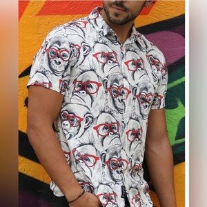 Baja Llama graphic print men’s L